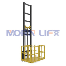 customizable warehouse elevator 1000kg cargo lift basement hydraulic cargo lift vertical freight elevator for building